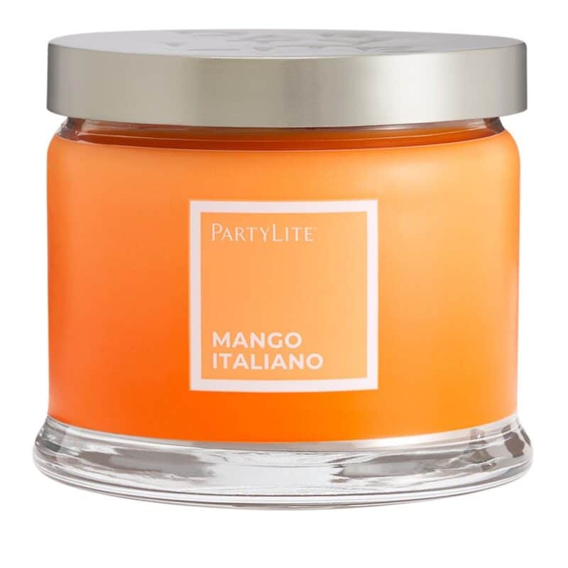 3-Docht-Duftwachsglas Mango Italiano