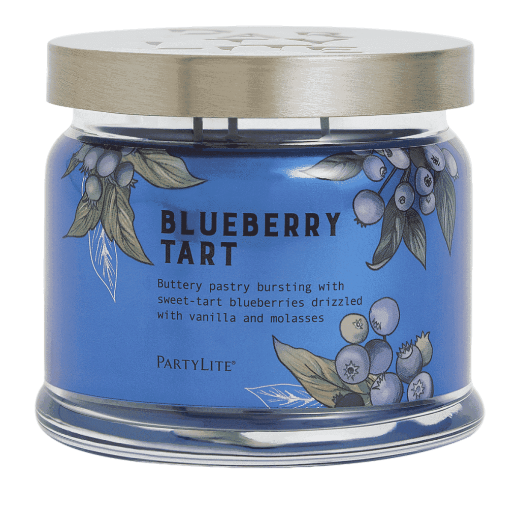 3-Docht-Duftwachsglas Blueberry Tart