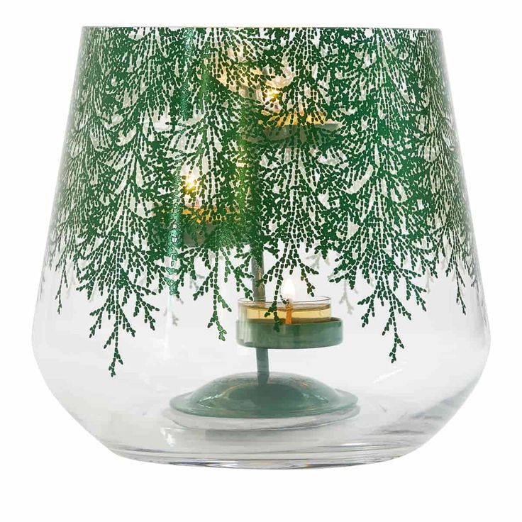 Windlicht "Lacy Greens"