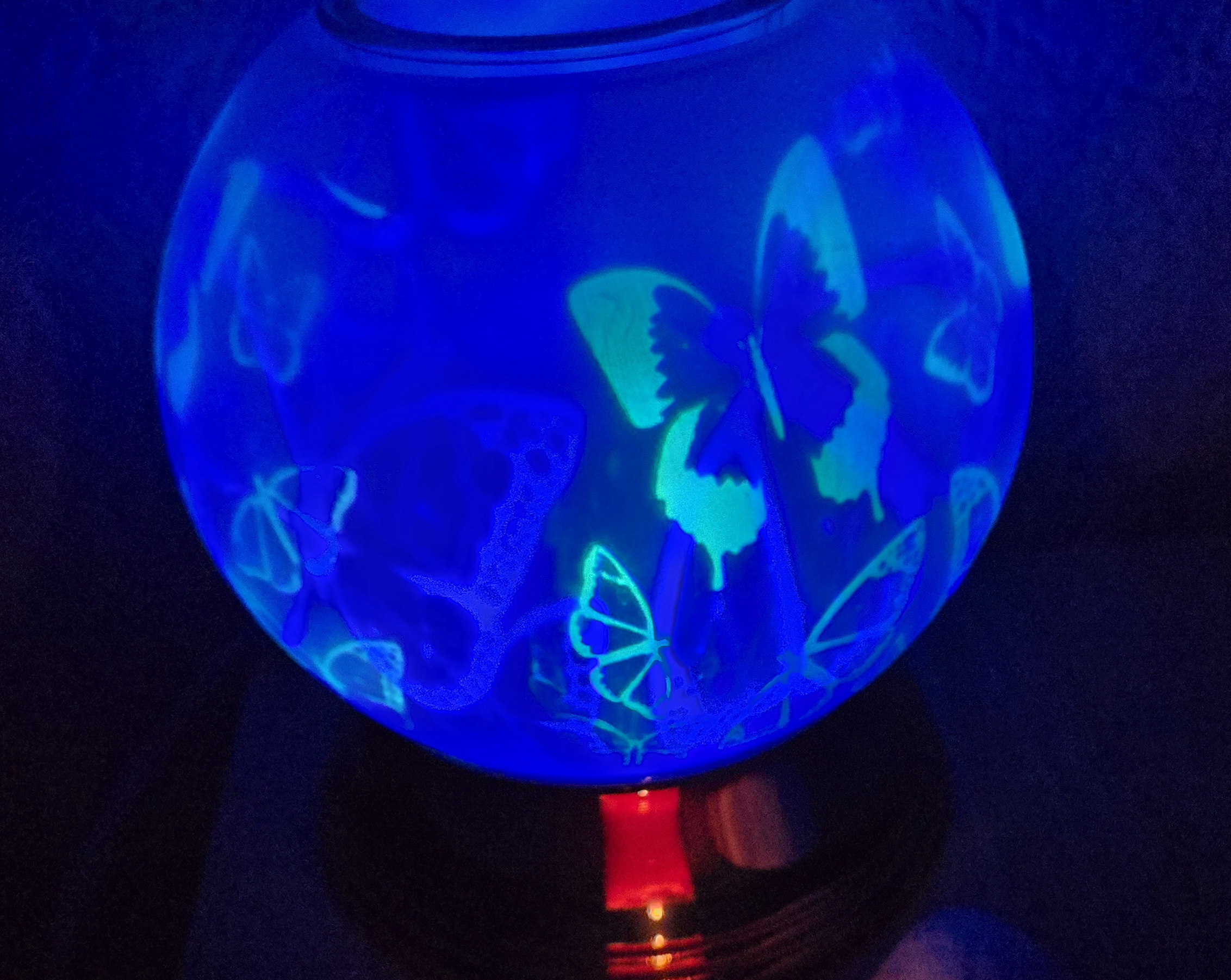 Elektrische Duftlampe - Schmetterlingsgestöber – Bild 3